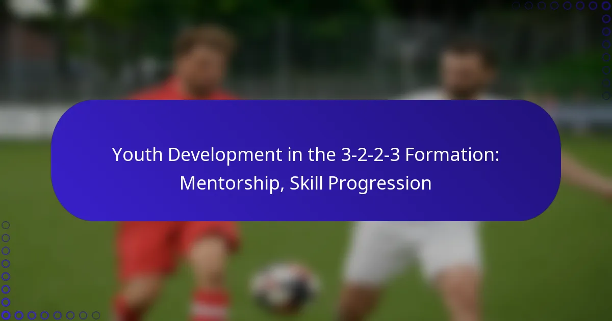 Youth Development in the 3-2-2-3 Formation: Mentorship, Skill Progression